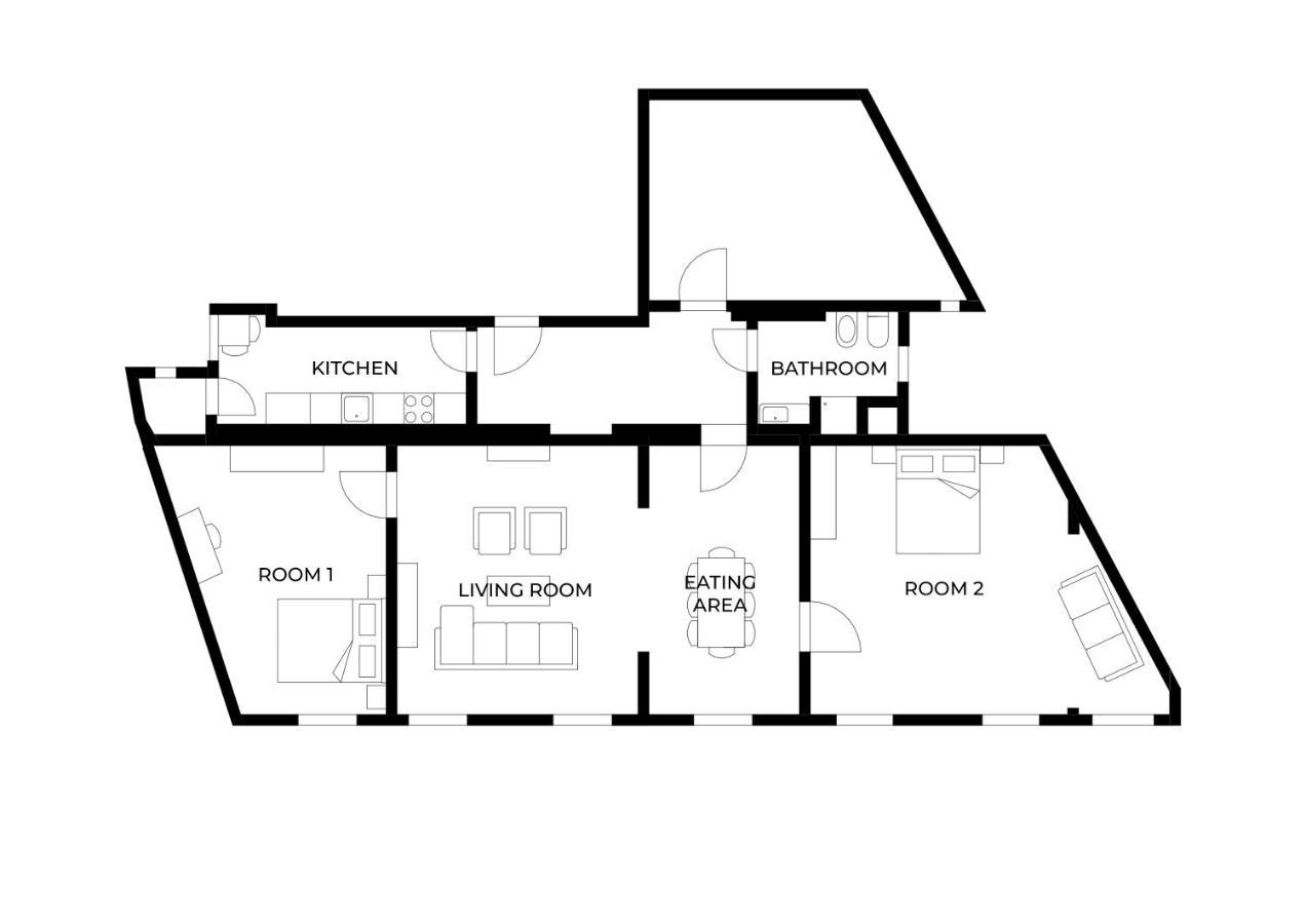 Luxurious, 2 Min To Casino And Roemertherme Apartment Baden Ngoại thất bức ảnh