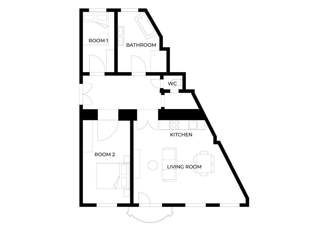 Luxurious, 2 Min To Casino And Roemertherme Apartment Baden Ngoại thất bức ảnh
